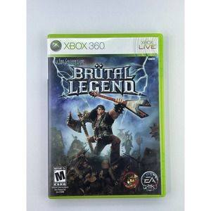 Brutal Legend Microsoft Xbox 360 Authentic Complete CiB - Tested fast ship